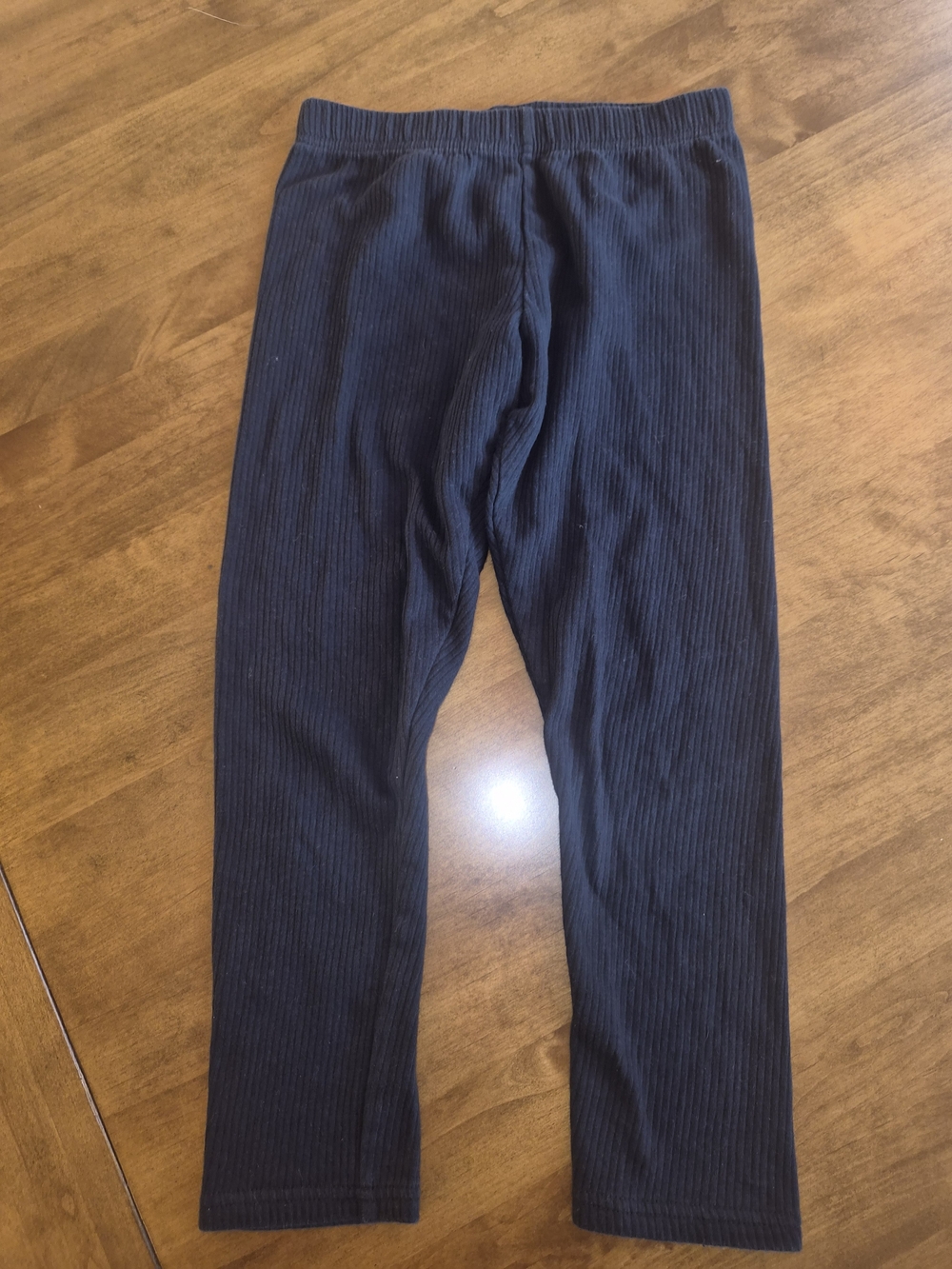 Girls Carter's Black Ribbed Knit Pants Sz 10